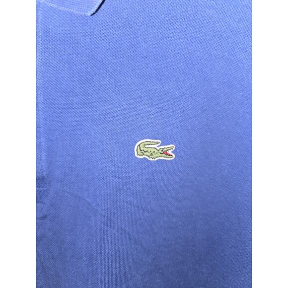 Lacoste Men's Blue Polo Shirt, Size 9 Or 4X - Picture 3 of 5
